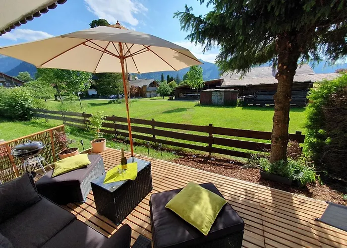 아파트 Alpenblick Mit Super Bergblick Und Terrasse *