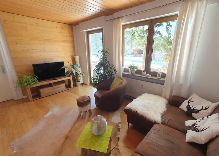 شقة Alpenblick Mit Super Bergblick Und Terrasse اوبرامرغو
