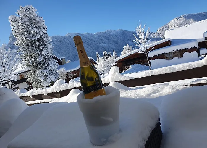 Alpenblick Mit Super Bergblick Und Terrasse 아파트