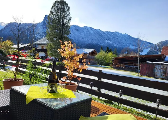 Alpenblick Mit Super Bergblick Und Terrasse 아파트